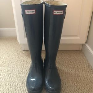 Grey Hunter Boots